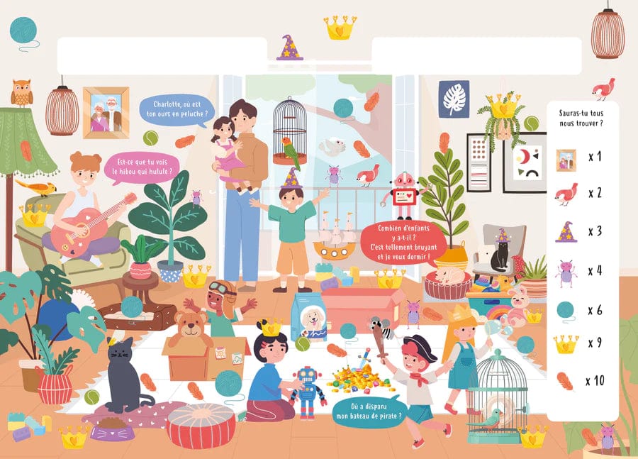 Cherche et trouve - À la maison