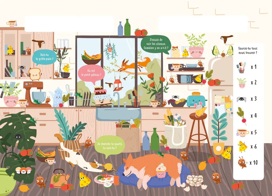 Cherche et trouve - À la maison