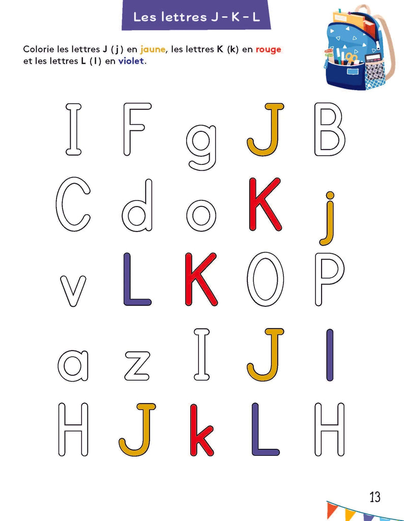 Ma classe 100% Français - 1re année