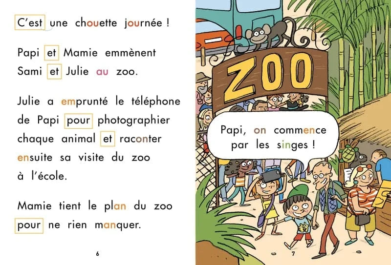 Le zoo - Spécial DYS (dyslexie)