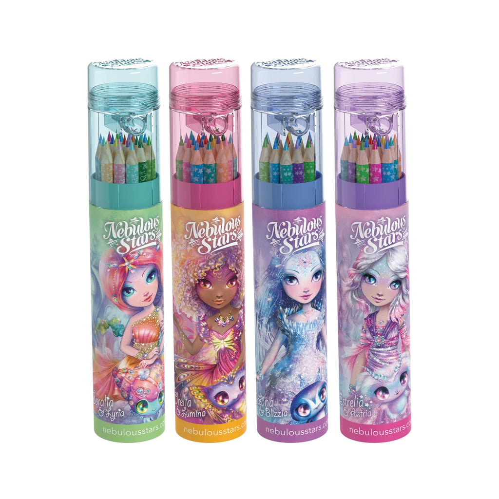 Tubes crayons de couleurs - Nebulous Stars