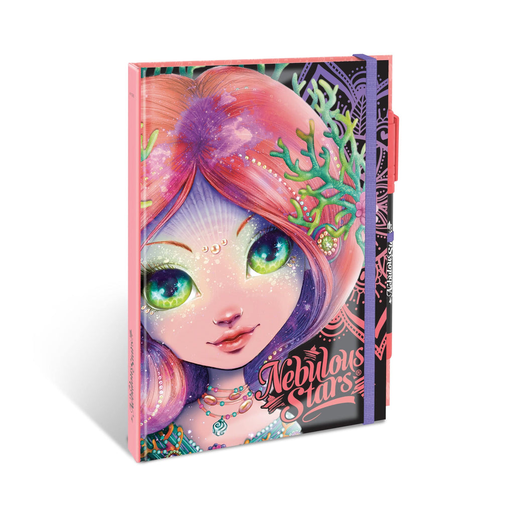 Cahier de notes de luxe noirs - Nebulous Stars