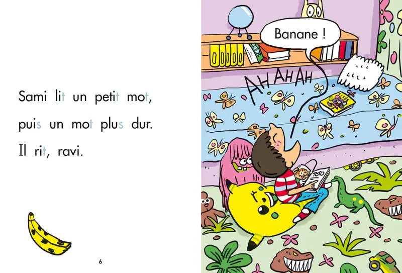 Sami adore lire