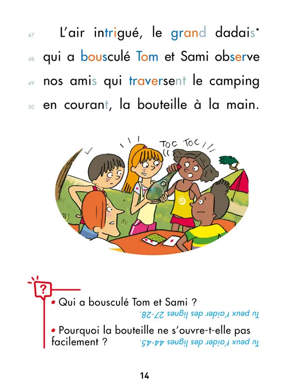 Une bouteille à la mer - Spécial DYS (dyslexie)