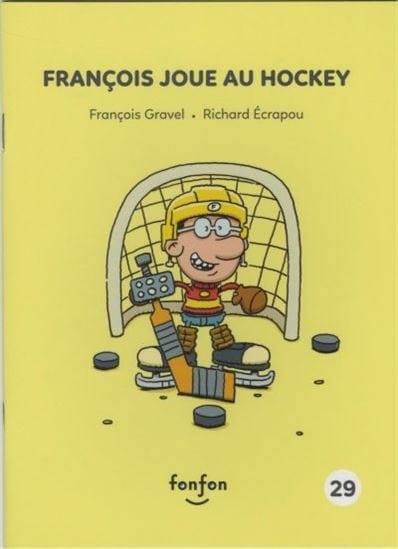 François joue au hockey