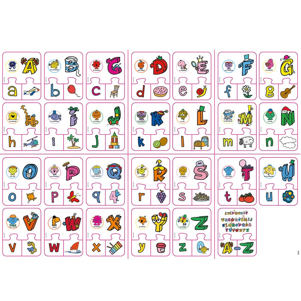 L'alphabet Monsieur Madame