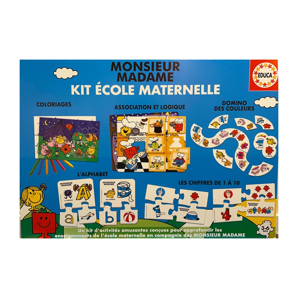 Kit école maternelle Monsieur Madame