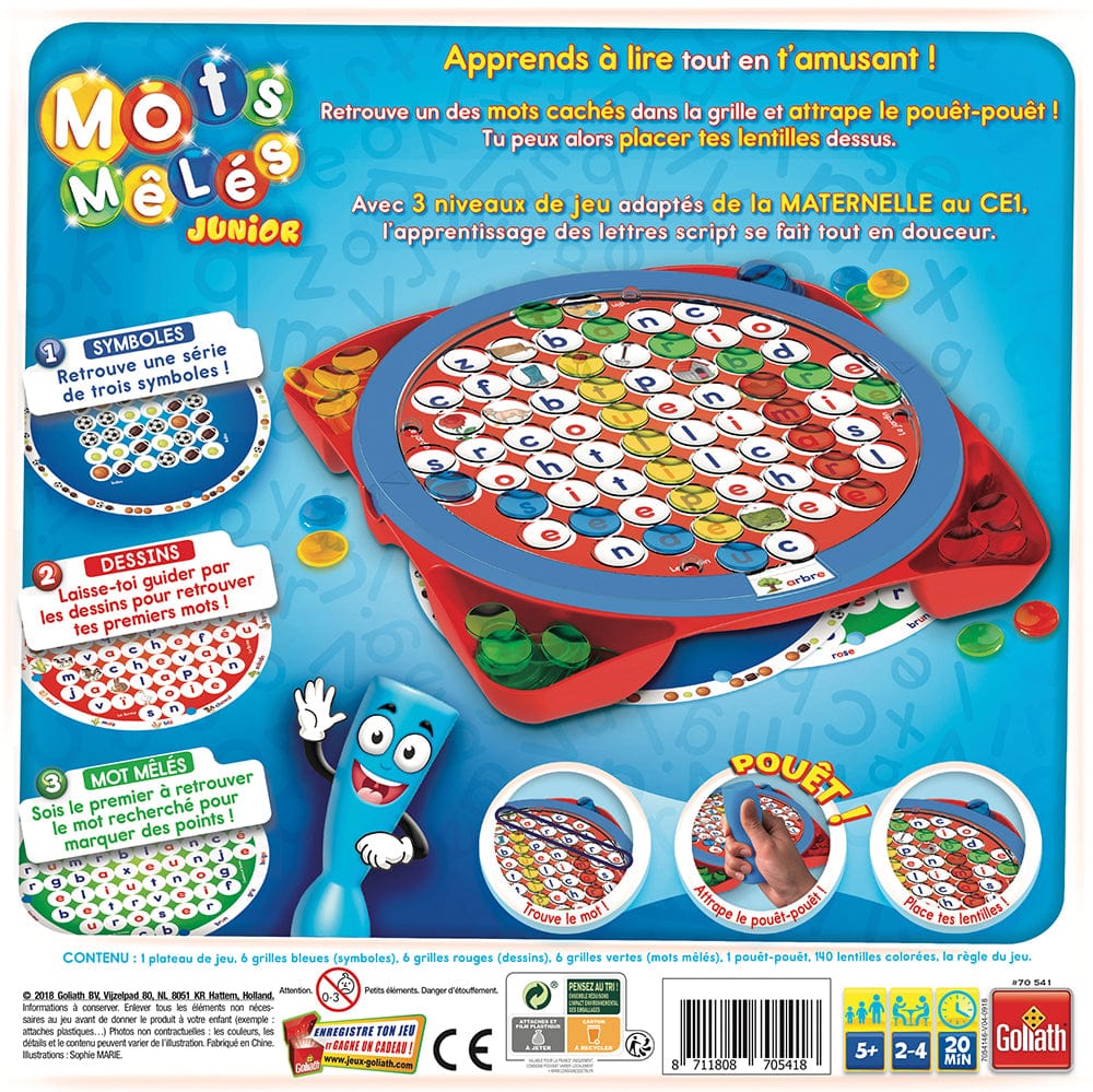 Mots Mêlées junior - le jeu