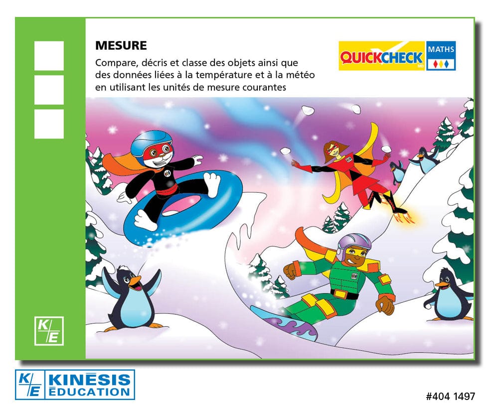 Quickcheck - Mesure - 3e Année