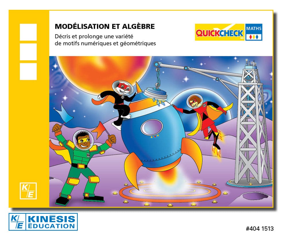 Quickcheck - Modélisation et Algèbre - 3e Année