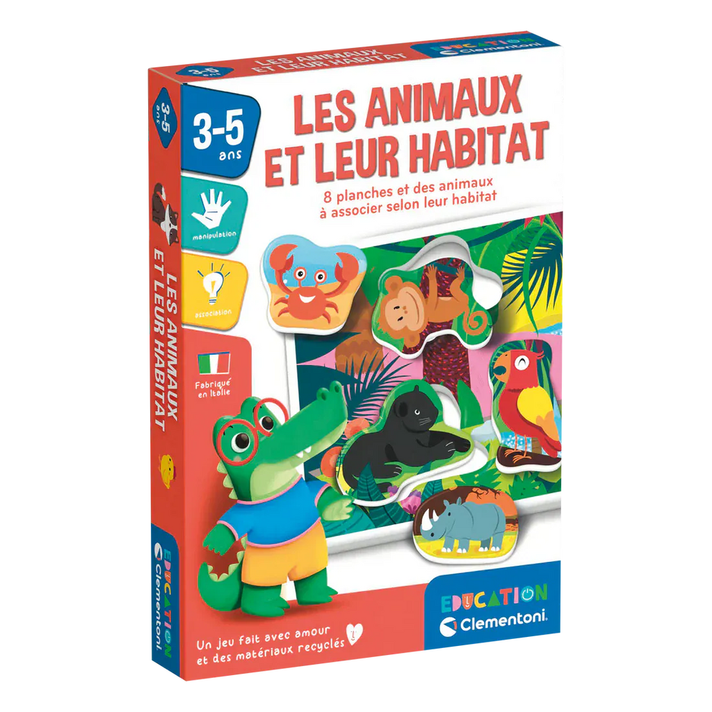 Education - les animaux et leur habitat
