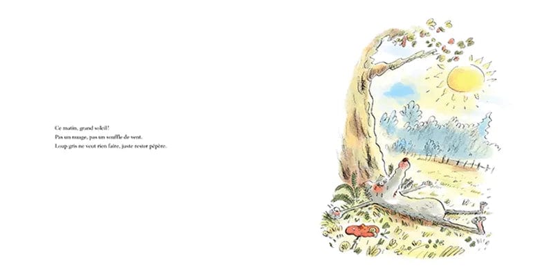 Loup gris la terreur