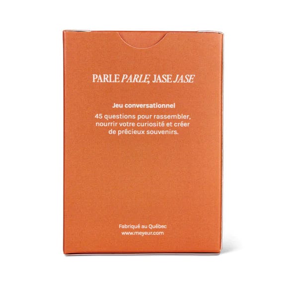 Parle parle, jase jase