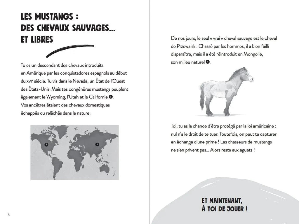 Tu es le héros ! - Dans la peau d'un mustang