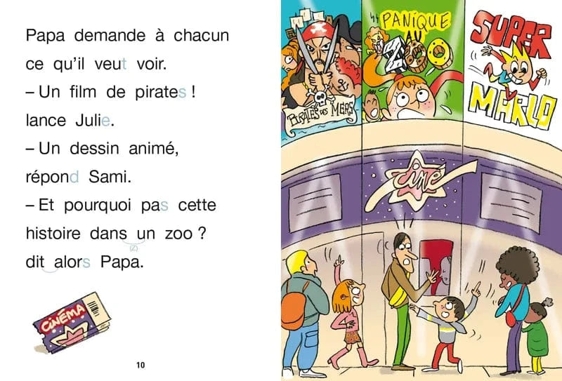 Sami et Julie adorent le cinéma