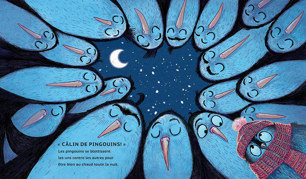 Un câlin de pingouin