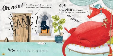 Chut pas un bruit ! (dragon endormi)