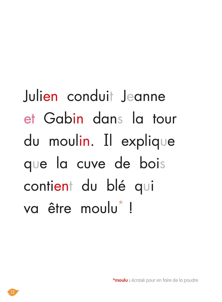 J'apprends à lire Montessori - Du grain au pain - Niveau 3