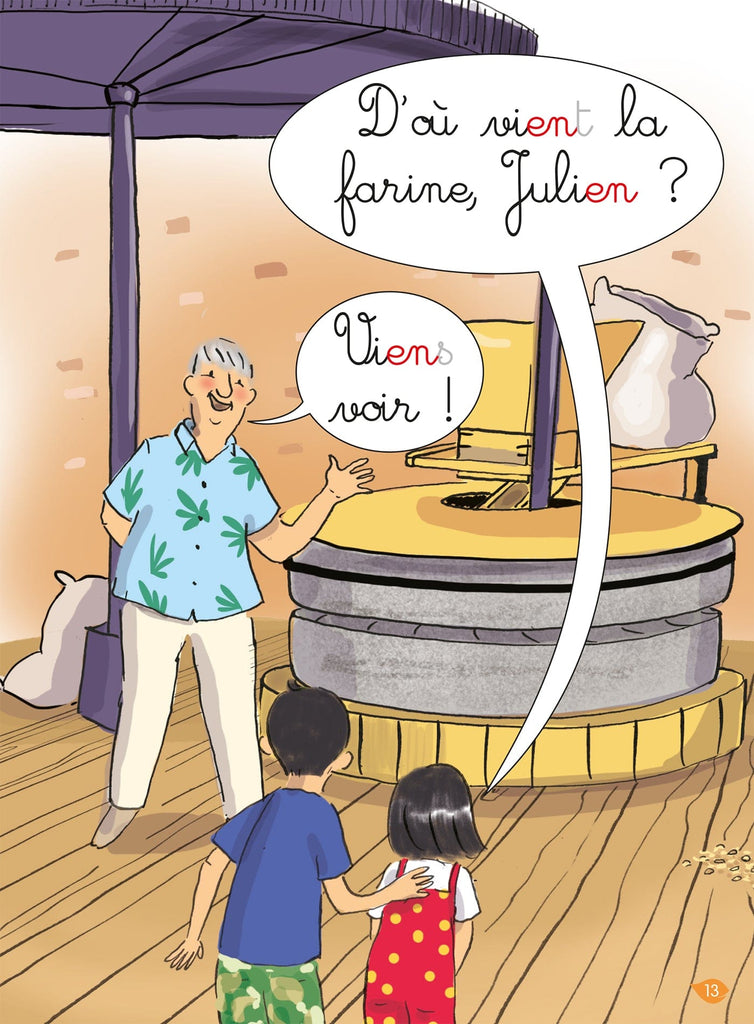 J'apprends à lire Montessori - Du grain au pain - Niveau 3