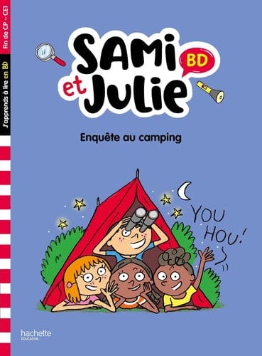 Sami et Julie BD - Enquête au camping