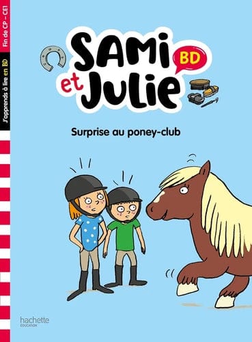 Sami et Julie BD - Surprise au poney-club