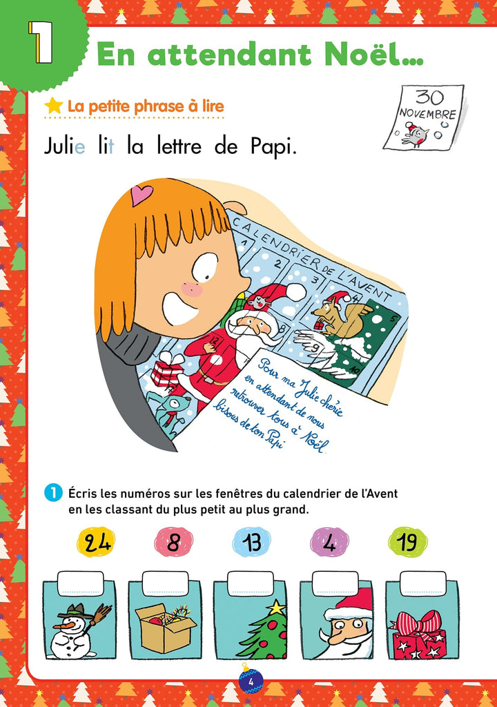 Sami et Julie - Mon cahier de Noël