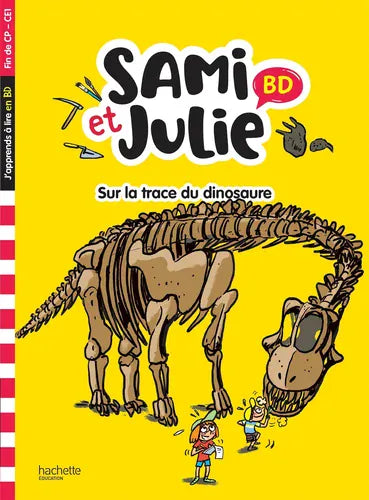 Sami et Julie BD - Sur la trace du dinosaure