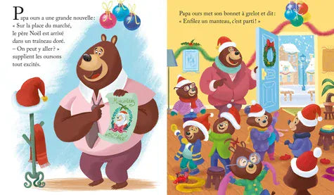 Un petit livre d'or - Papa Bisous fête Noël