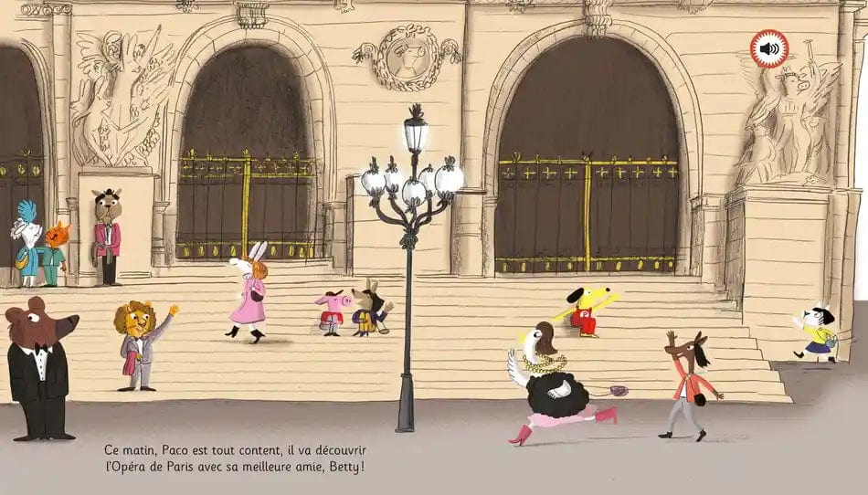 Livre sonore - Paco à l'opéra