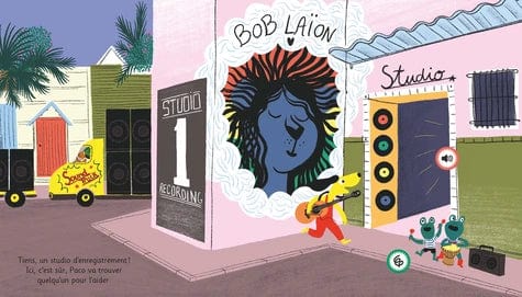 Livre sonore - Paco et le reggae