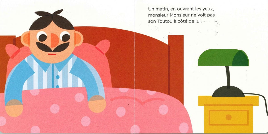 Livre à toucher - Le chien de monsieur Monsieur
