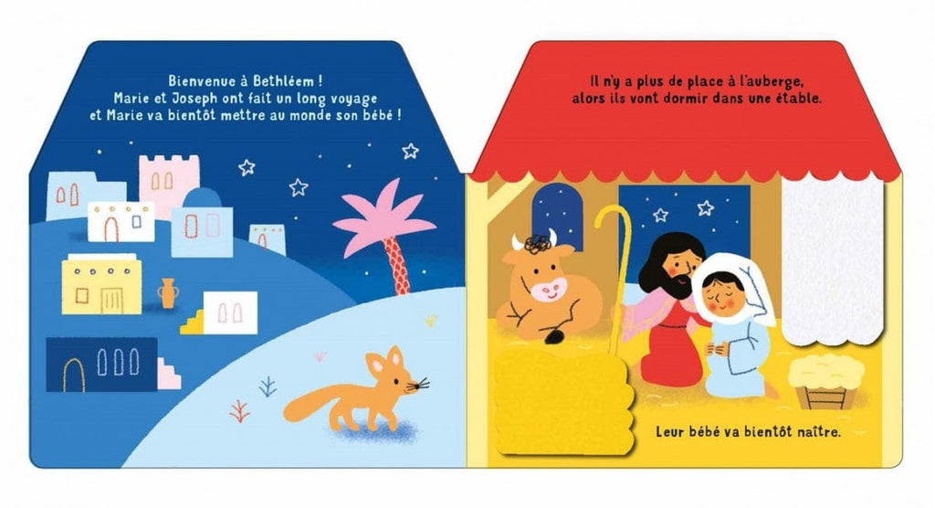 Cache-cache - la crèche de Noël