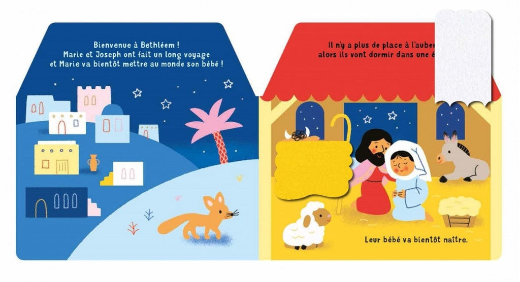 Cache-cache - la crèche de Noël