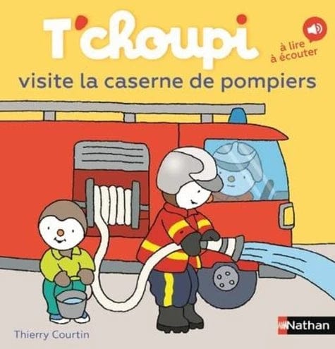 T'choupi visite la caserne des pompiers