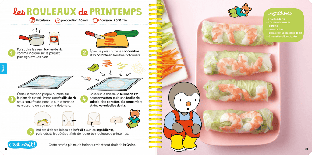 T'choupi - Mes recettes autour du monde