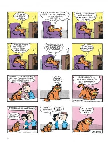 Garfield T01 - Garfield prend du poids