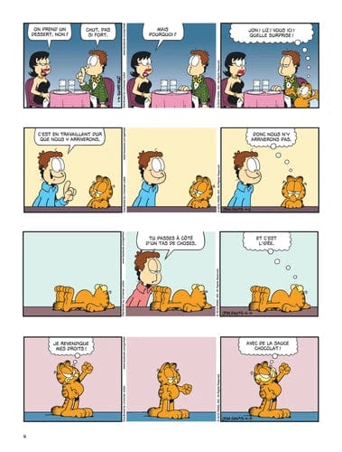 Garfield T72 - Chat de bibliothèque
