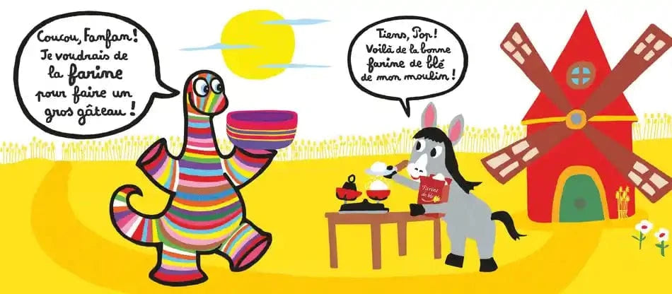 Le gâteau surprise de Pop