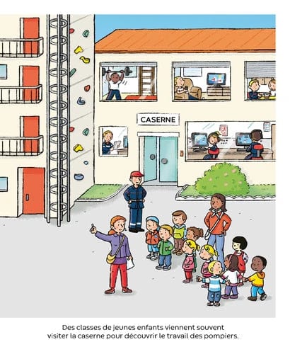 L'imagerie des tout-petits - Les pompiers