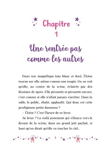 Le rêve d'Éloïse T01 - Bienvenue à l'école de danse