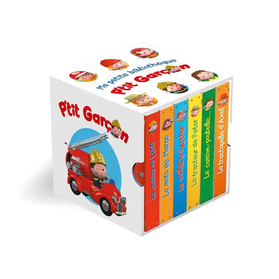 P'tit garçon - Ma petite bibliothèque - Coffret 6 livres