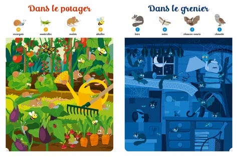 Cherche et trouve - 1000 animaux