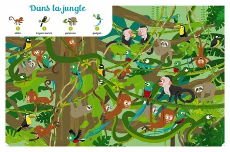 Cherche et trouve - 1000 animaux