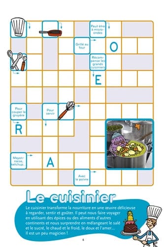 Mots fléchés - 8 ans