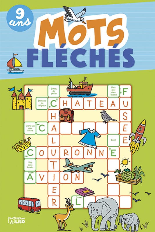 Mots fléchés - 9 ans