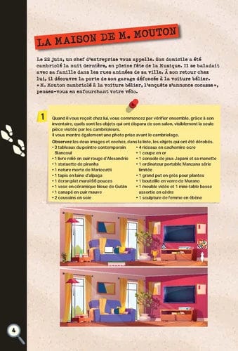 Cahier de vacances adultes - Enquêtes et mystères