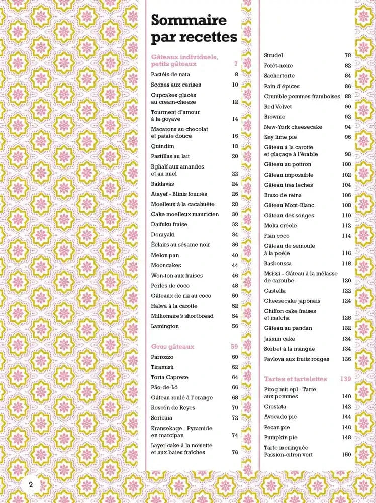 Le grand livre des desserts des 5 continents