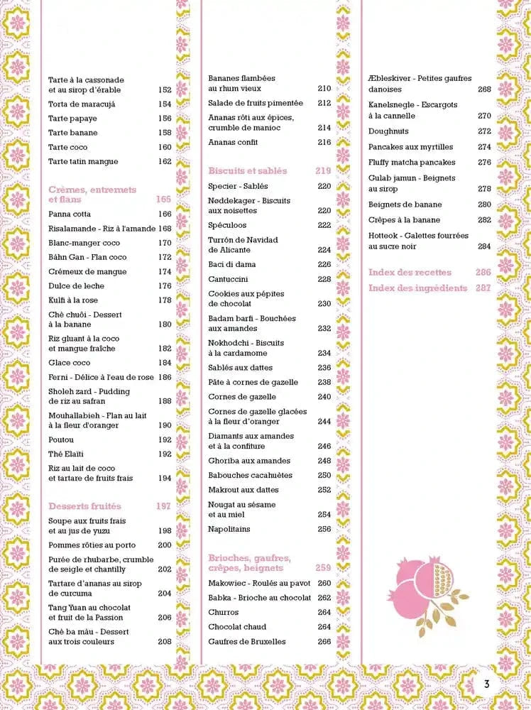 Le grand livre des desserts des 5 continents