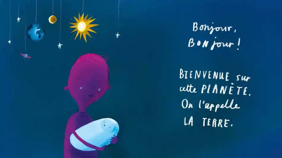 Ta vie sur Terre - Livre de naissance pour petits humains