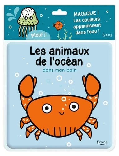 Les animaux de l'océan (livre bain)